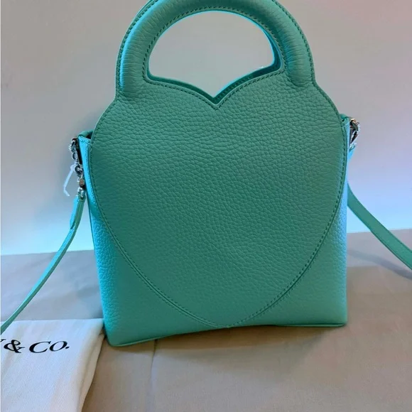 Tiffany & Co. Heart Tote Mini Bag in Tiffany Blue Firm Price - Picture 2 of 4